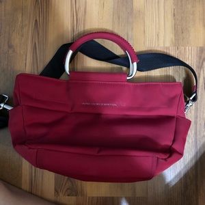 Wine red crossbody